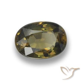 Kornerupina Marrón medio natural de 1.75 ct, Ovalada, VVS