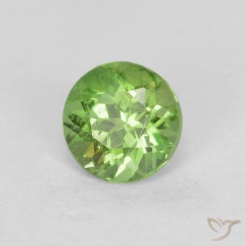 Kornerupina Verde lima natural de 0.23 ct, Redondo, VS-SI