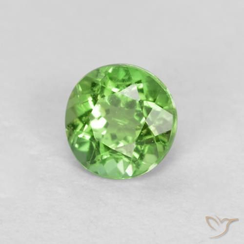 Kornerupina Verde claro natural de 0.17 ct, Redondo, VS