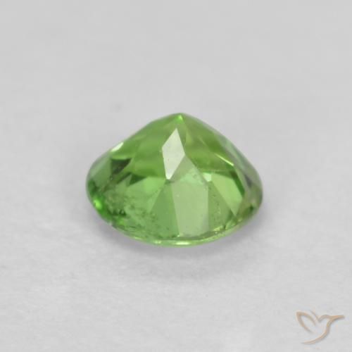 Kornerupina Verde medio natural de 0.19 ct, Redondo, SI