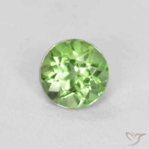 0.16ct Natural Verde medio Kornerupina, Redondo, VS