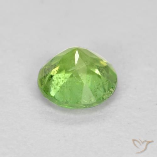 Kornerupina Verde vivo natural de 0.21 ct, Redondo, SI