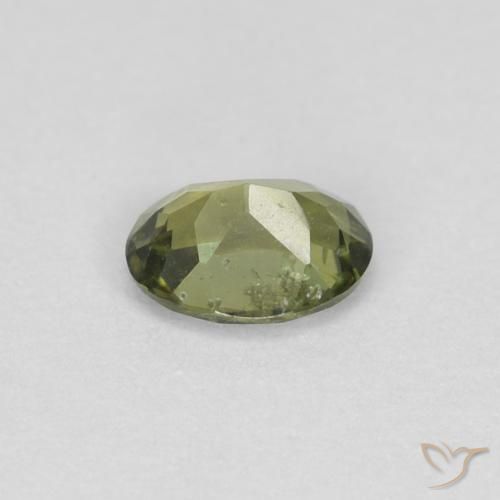 Kornerupina Verde bosque cálido natural de 0.33 ct, Ovalada, VS-SI