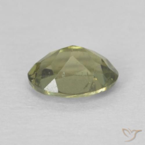 Kornerupina Verde claro natural de 0.25 ct, Ovalada, VS