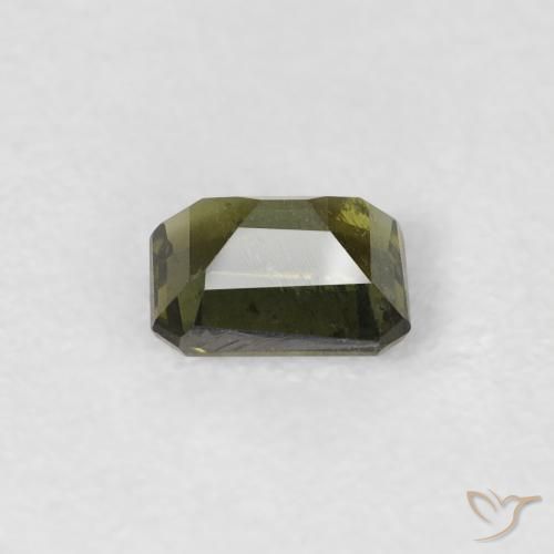Kornerupina Verde claro natural de 0.39 ct, Corte Octágono / Esmeralda, VS-SI