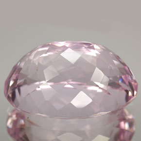 Kunzita rosa natural de 32,28 ct, corte óvalo, IF