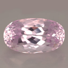 Kunzita rosa natural de 15,10 ct, corte óvalo, IF