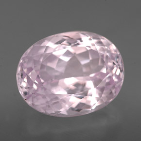Kunzita rosa natural de 7,53 ct, corte óvalo, VVS-VS