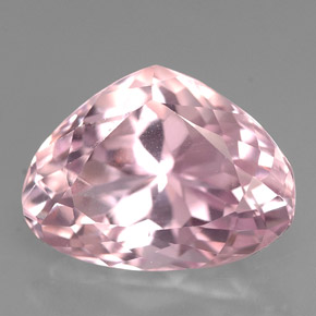 Kunzita Rosa natural de 9.34 ct, Forma elegante, VVS