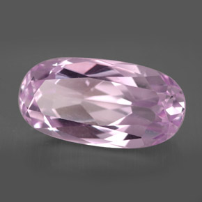 Kunzita rosa natural de 9,00 ct, corte óvalo, VVS-VS