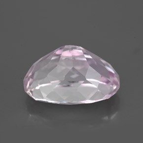 Kunzita rosa natural de 6,89 ct, corte óvalo, VS