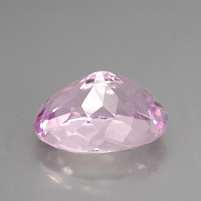 Kunzita rosa natural de 7,13 ct, corte óvalo, VS