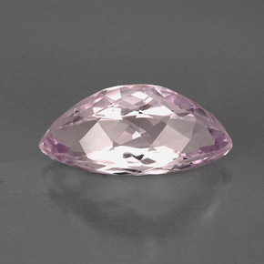 Kunzita rosa natural de 13,87 ct, marquesa, VVS