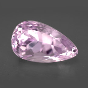 Kunzita Rosa natural de 10.62 ct, En forma de pera, VVS