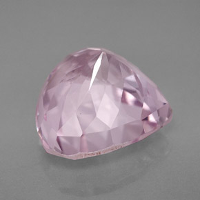 Kunzita rosa natural de 12,07 ct, en forma de pera, VS-SI