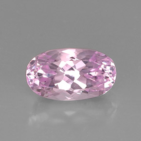 Kunzita rosa natural de 9,10 ct, corte óvalo, VVS