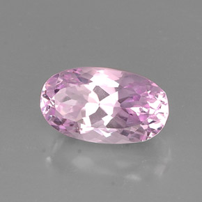 Kunzita rosa natural de 9,10 ct, corte óvalo, VVS