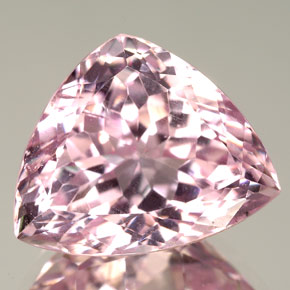 Kunzita rosa natural de 19,97 ct, trillón, VVS