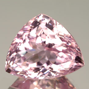 Kunzita rosa natural de 19,97 ct, trillón, VVS