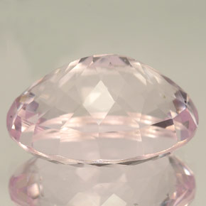 Kunzita rosa natural de 14,09 ct, corte óvalo, IF