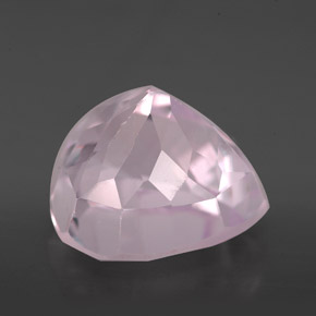Kunzita rosa natural de 9,71 ct, en forma de pera, VVS-VS
