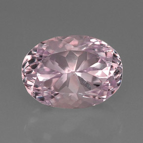 Kunzita Rosa natural de 10.83 ct, Corte Óvalo, VVS