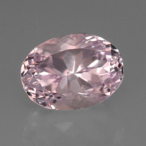 Kunzita Rosa natural de 10.83 ct, Corte Óvalo, VVS
