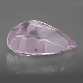 Kunzita rosa natural de 11,22 ct, en forma de pera, VVS