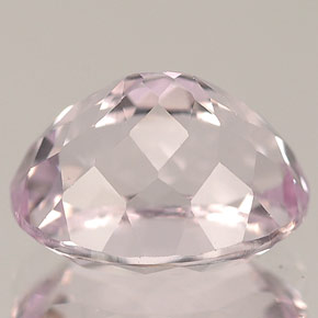 Kunzita rosa natural de 3,60 ct, corte óvalo, IF