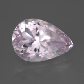 Kunzita rosa natural de 8,16 ct, en forma de pera, VVS-VS