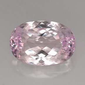 Kunzita Rosa natural de 22.17 ct, Corte Óvalo, VVS