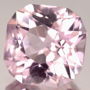 Kunzita rosa natural de 9,35 ct, forma elegante, VVS