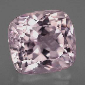 Kunzita rosa natural de 9,45 ct, corte cojín, VS