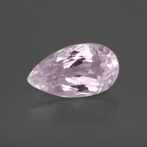 Kunzita rosa natural de 3,55 ct, en forma de pera, VS