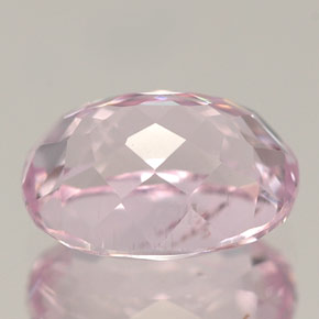 Kunzita rosa natural de 2,34 ct, corte óvalo, VS