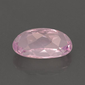 Kunzita rosa natural de 3,43 ct, corte óvalo, VVS
