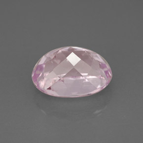 Kunzita rosa natural de 3,10 ct, corte óvalo, VS