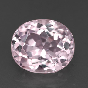 Kunzita rosa natural de 3,77 ct, corte óvalo, VVS-VS