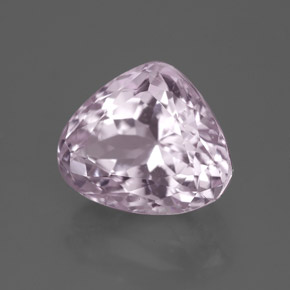 Kunzita rosa natural de 4,93 ct, forma elegante, VVS-VS