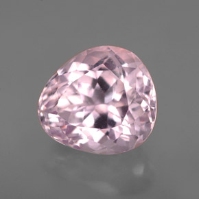 Kunzita rosa natural de 5,01 ct, forma elegante, VVS