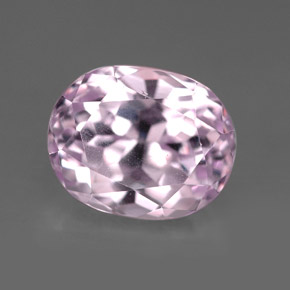 Kunzita rosa natural de 5,68 ct, corte óvalo, VVS