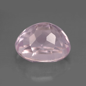 Kunzita rosa natural de 5,68 ct, corte óvalo, VVS