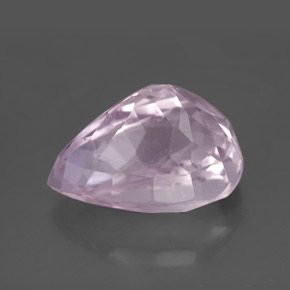 Kunzita rosa natural de 7,39 ct, en forma de pera, VS-SI