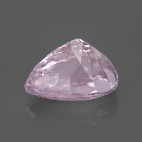 Kunzita rosa natural de 6,29 ct, en forma de pera, VVS