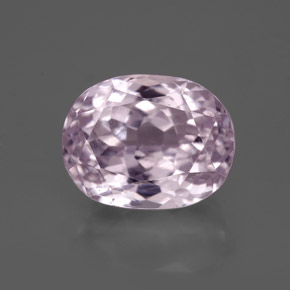 Kunzita Rosa natural de 6.02 ct, Corte Óvalo, VVS