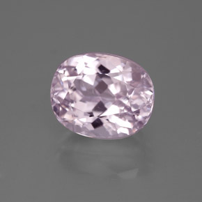 Kunzita rosa natural de 4,83 ct, corte óvalo, VS-SI