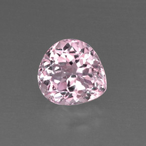 Kunzita rosa natural de 5,07 ct, en forma de pera, VS-SI