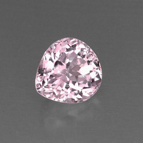 Kunzita rosa natural de 5,07 ct, en forma de pera, VS-SI