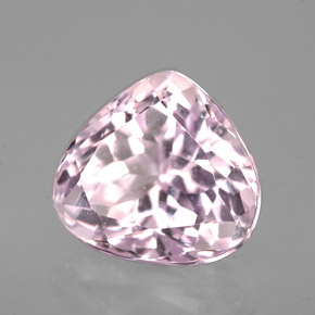Kunzita rosa natural de 6,06 ct, en forma de pera, VVS-VS