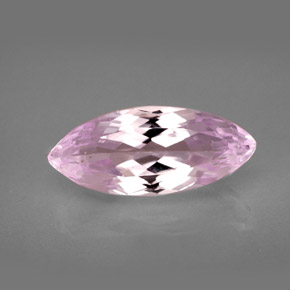 Kunzita rosa natural de 6,46 ct, marquesa, VS
